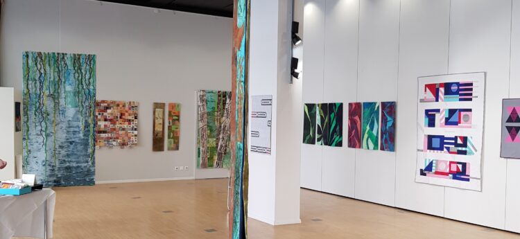Luna Lovequilts - ART-TEX exhibition at Espace 25 in Fribourg - Switzerland