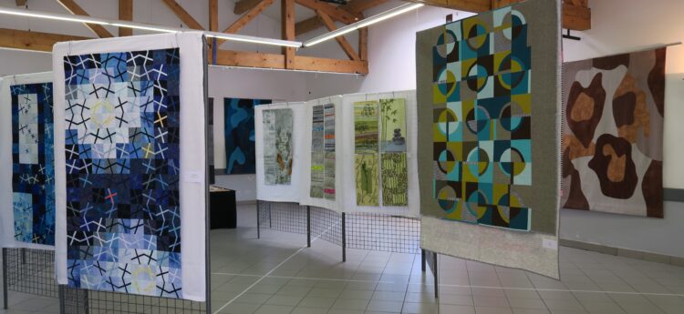 ART-TEX exhibition at Aigu'illes en Luberon festival 2019 - overview