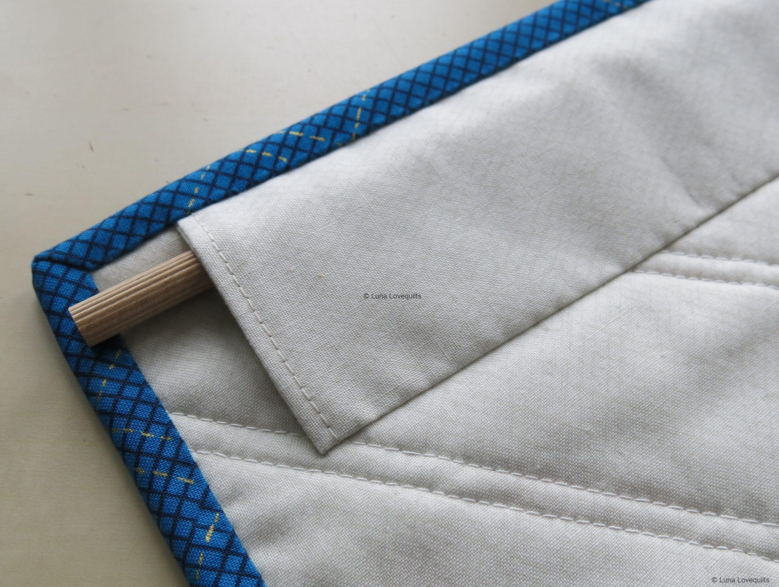 Luna Lovequilts - Quilting Tutorial - Hanging sleeve