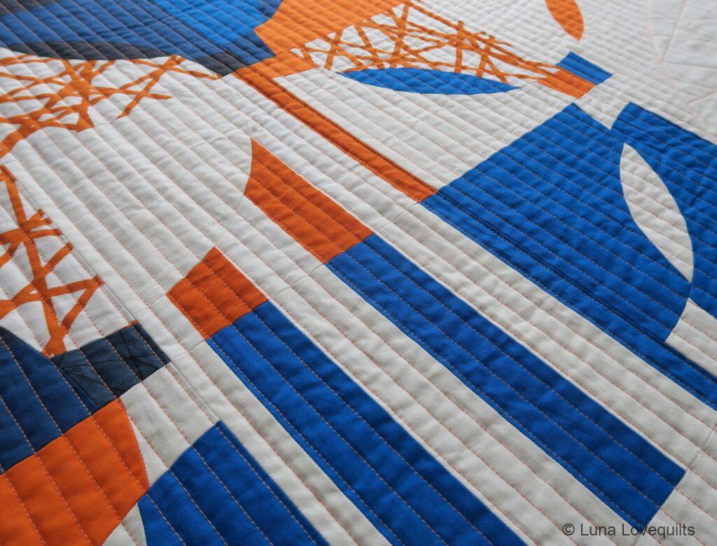Luna Lovequilts - Orangeraie - Stripes and striped fabric