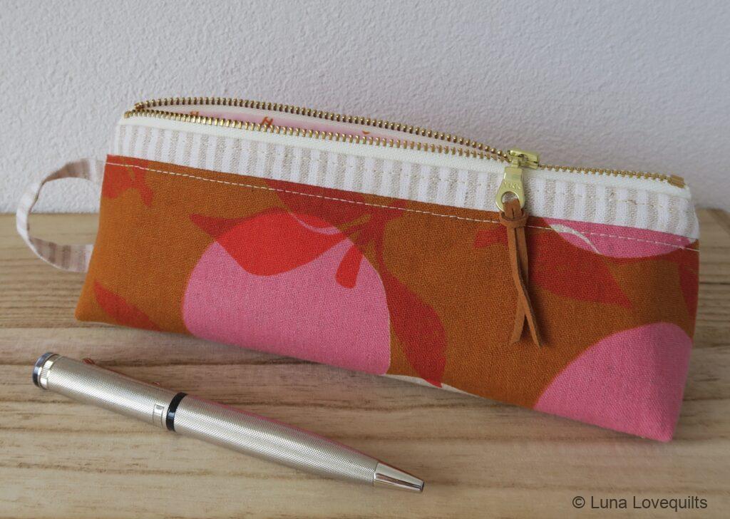 Luna Lovequilts - Olivia Pouch pattern by SOTAK Handmade - Ruby Star Canvas