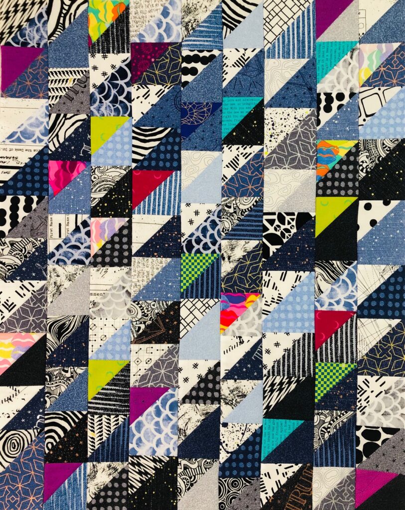Mini quilt by Cheri Mansperger - Top