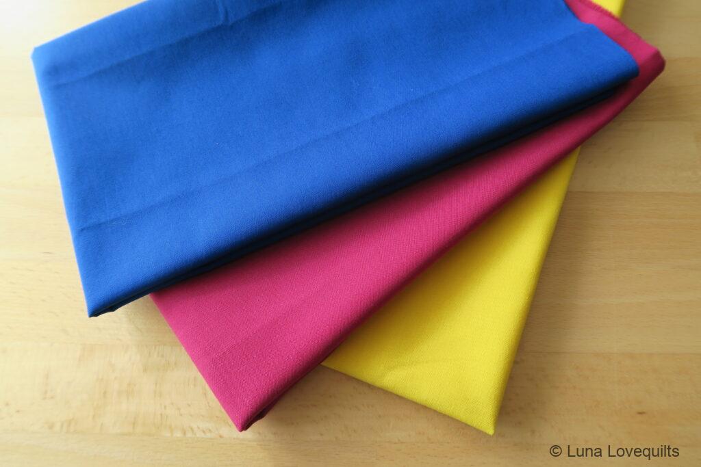 Luna Lovequilts - Balance mini quilt - Fabric selection