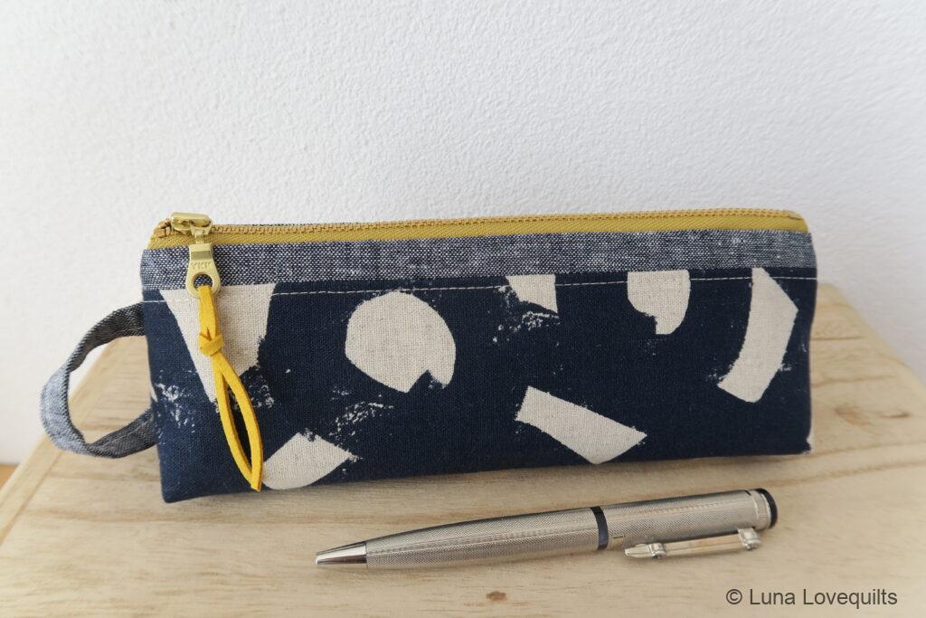 Luna Lovequilts - Olivia Pouch pattern by SOTAK Handmade in Ruby Star Canvas
