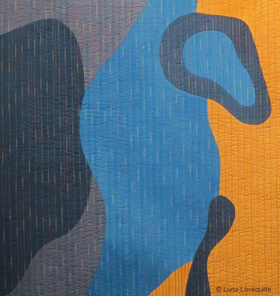 Paola Zanda exhibition - Quilting close-up