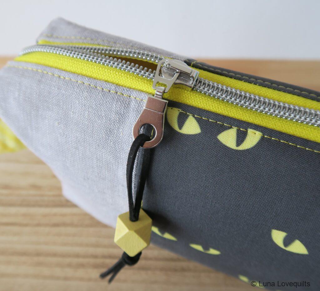 Luna Lovequilts - Boxy Pouch - Cat lover version
