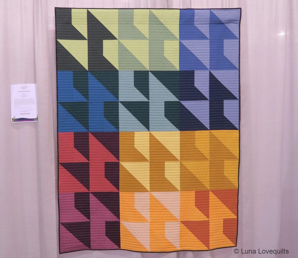 Quiltcon 2022 - Quilt made by Erin Kroeker