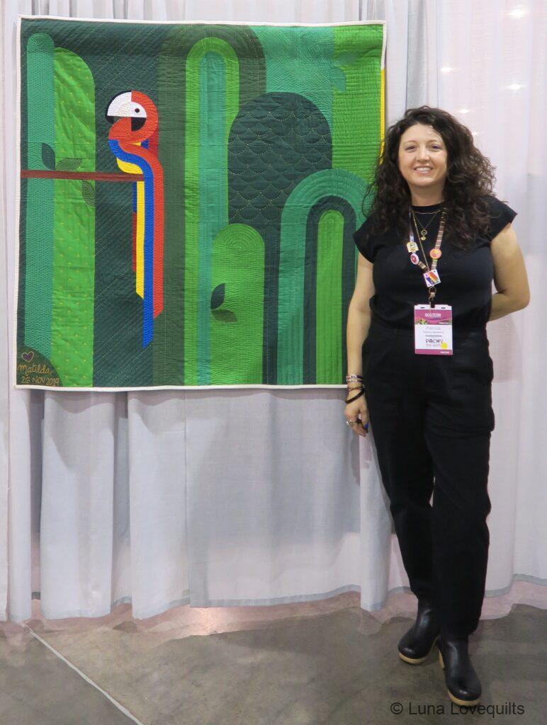Quiltcon 2022 - Quilt made by Patricia Sarmiento