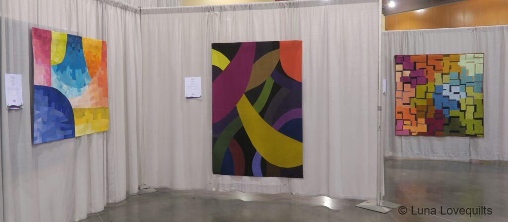 Quiltcon 2022 - Improvisation Category - Overall view