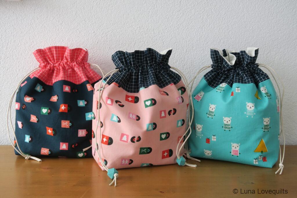 Luna Lovequilts Shop Handmade - Reusable Gift Bag