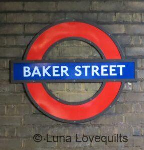 Baker Street station sign