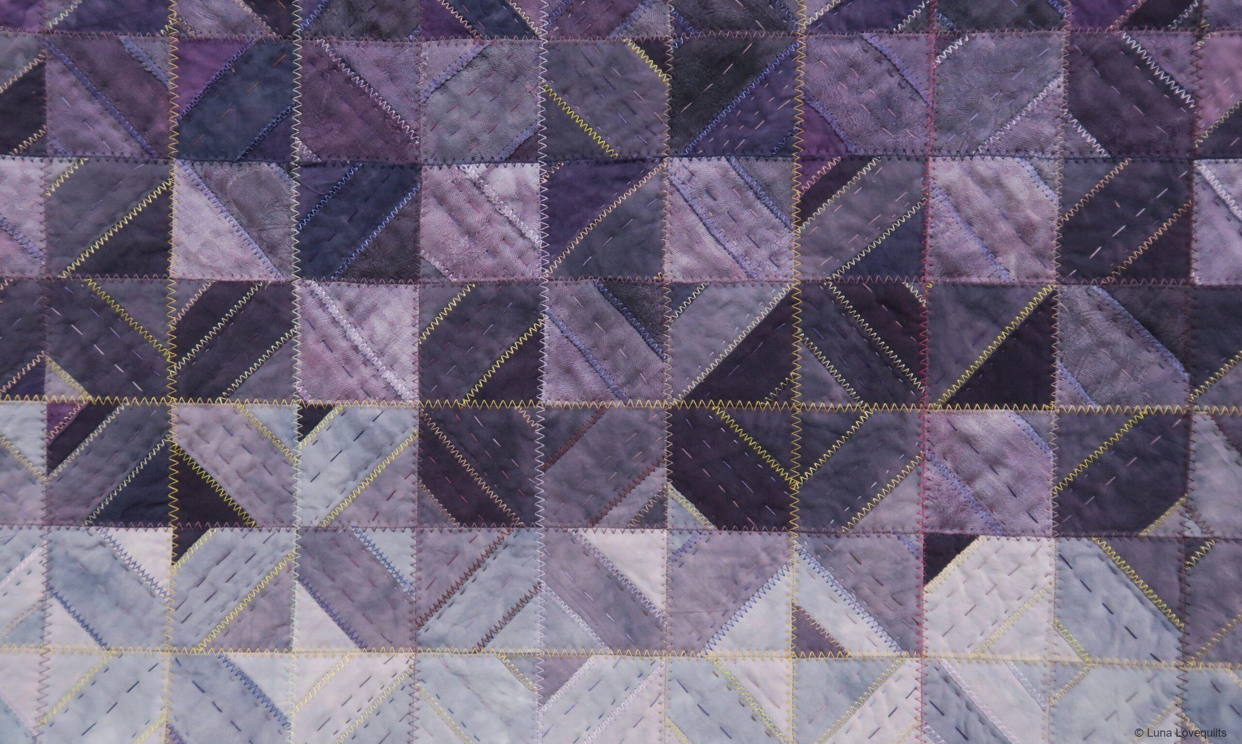 Textile Artwork by Maria Vuilleumier - Close-up
