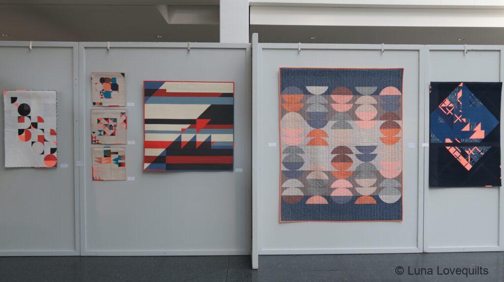Luna Lovequilts - My quilts on display at Nadelwelt Friedrichshafen 2022