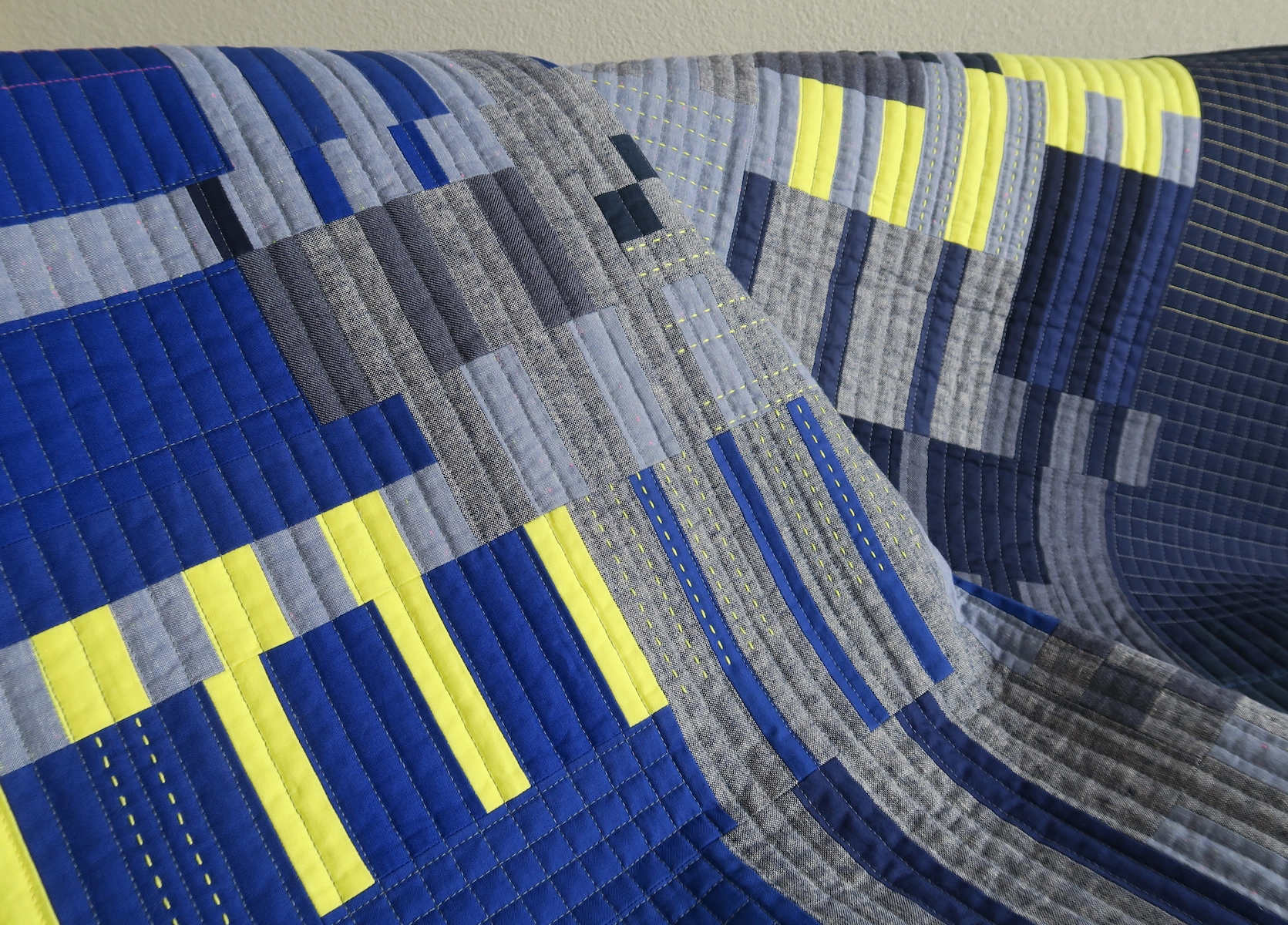 Sophie Zaugg – Quilt – Cityscape – Texture Sophie Zaugg - Quilt - Cityscape - Texture