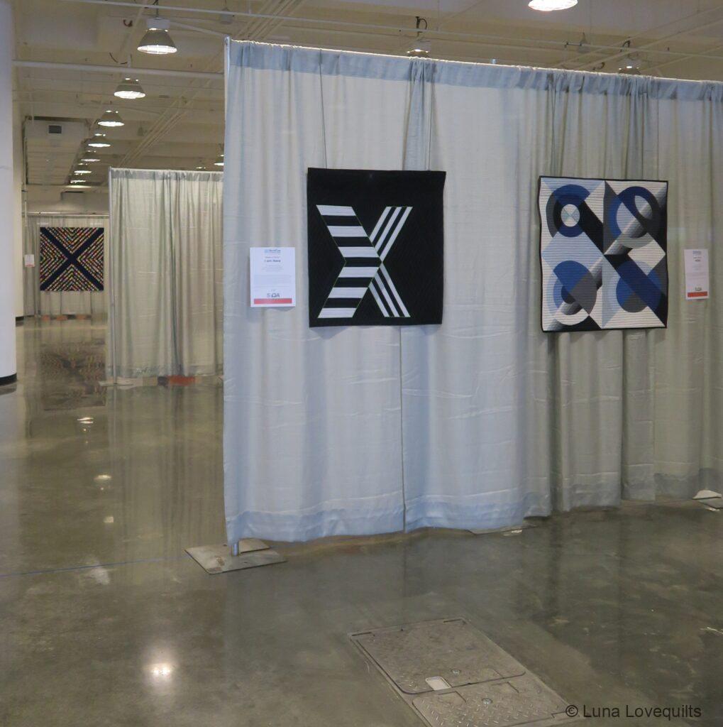 Quiltcon 2023 - Modern X Exhibit - Overall view