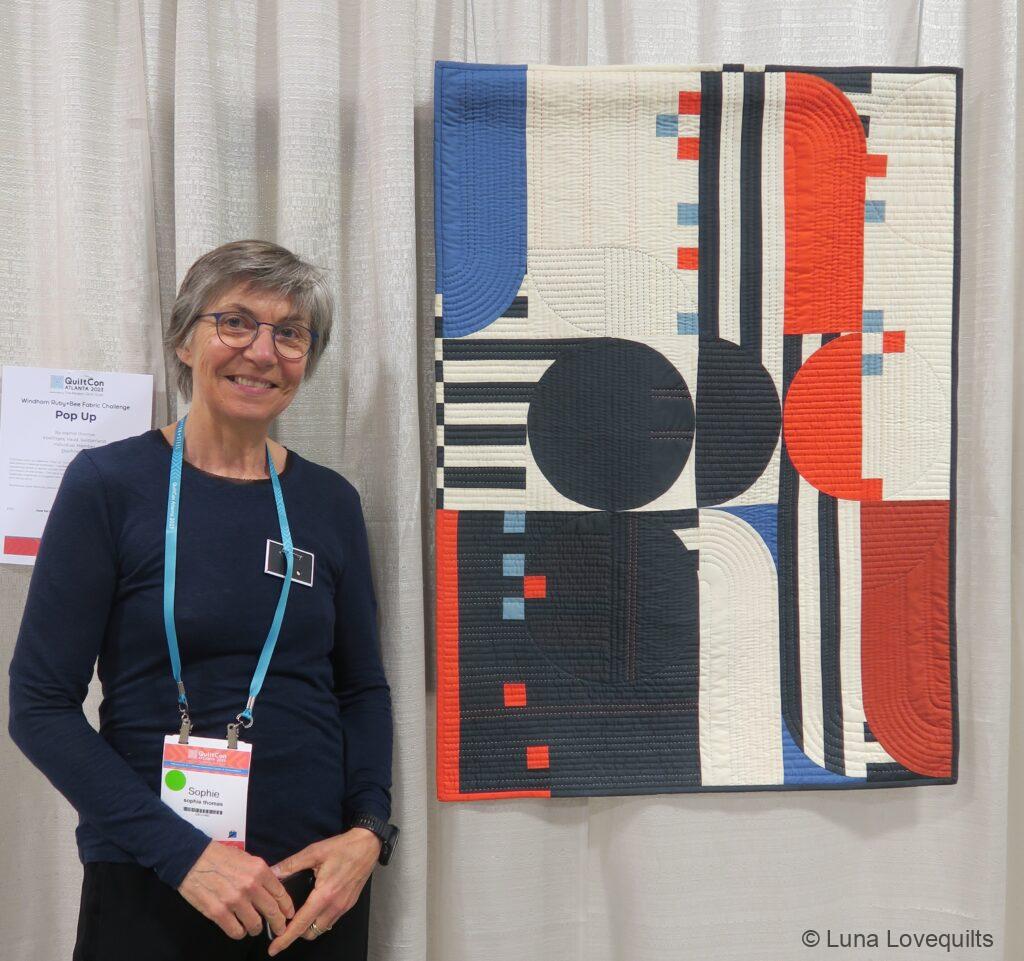 Quiltcon 2023 - Quilt made by Sophie Thomas