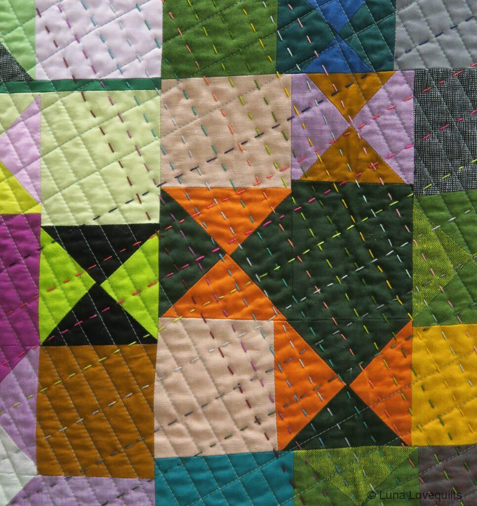 Quiltcon 2023 - Quilt made by Laura Loewen - Detail