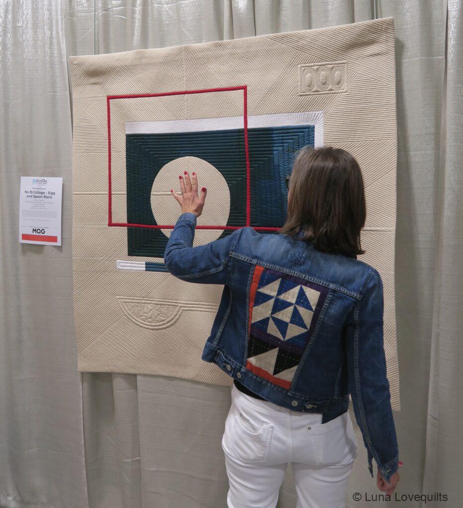 Quiltcon 2023 - Sarah Hibbert's quilt and jacket