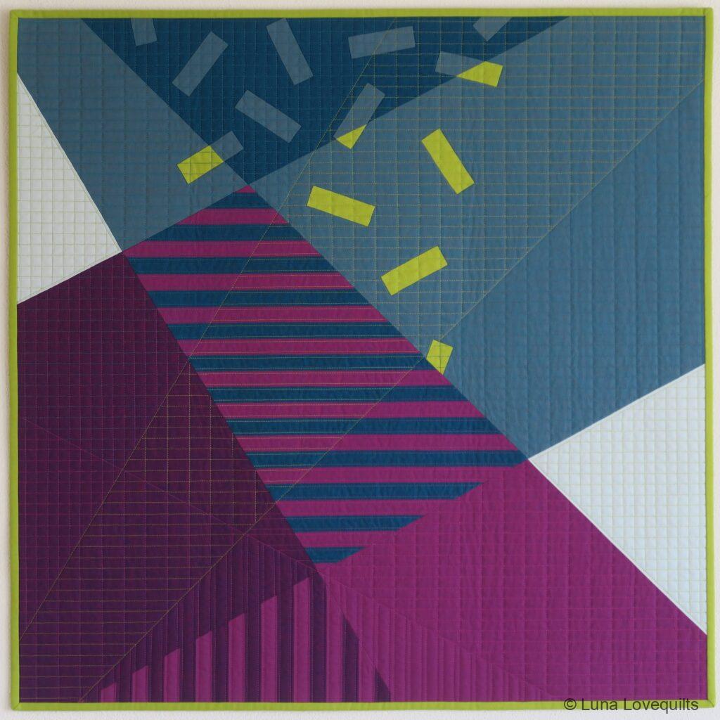 Luna Lovequilts - Interaction III quilt - Windham Fabric Challenge 2024