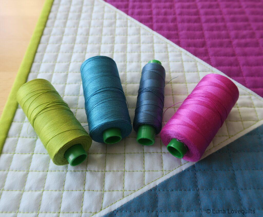 Luna Lovequilts - Interaction III - Quilting threads