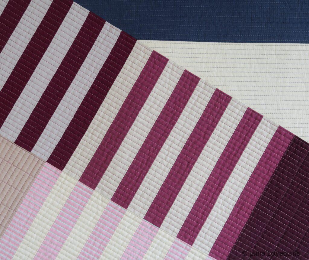 Luna Lovequilts - Inclination quilt - Detail