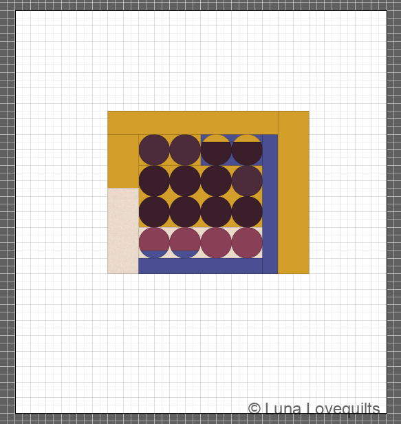 Lunalovequilts - Quilting project #5 - Design in Progress