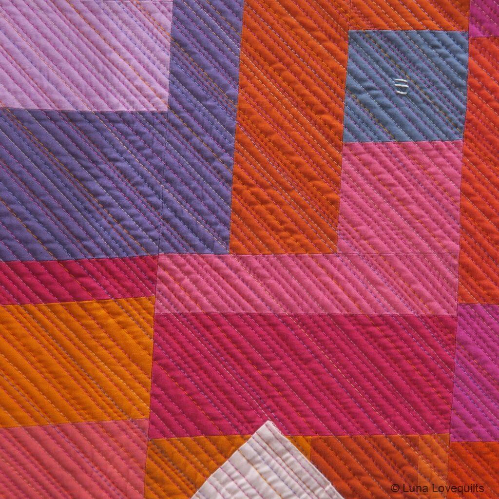 Quiltcon 2024 - Quilt by Kathy Cook - Detail