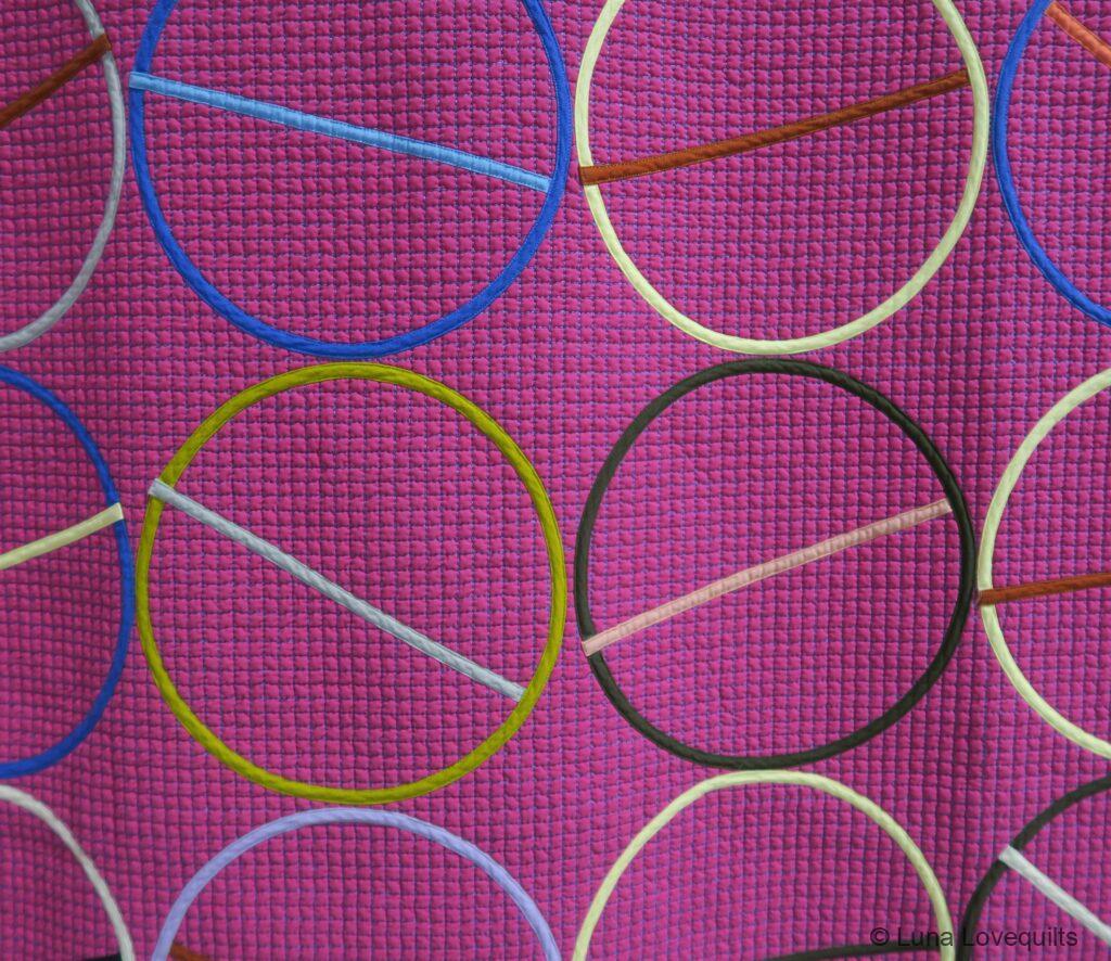 Quiltcon 2024 - Quilt by Steph Skardal - Detail