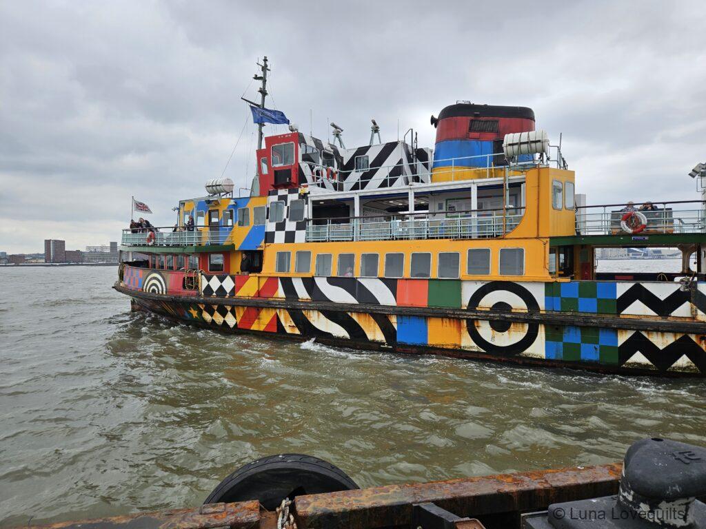 Liverpool - Boat trip on the Mersey River