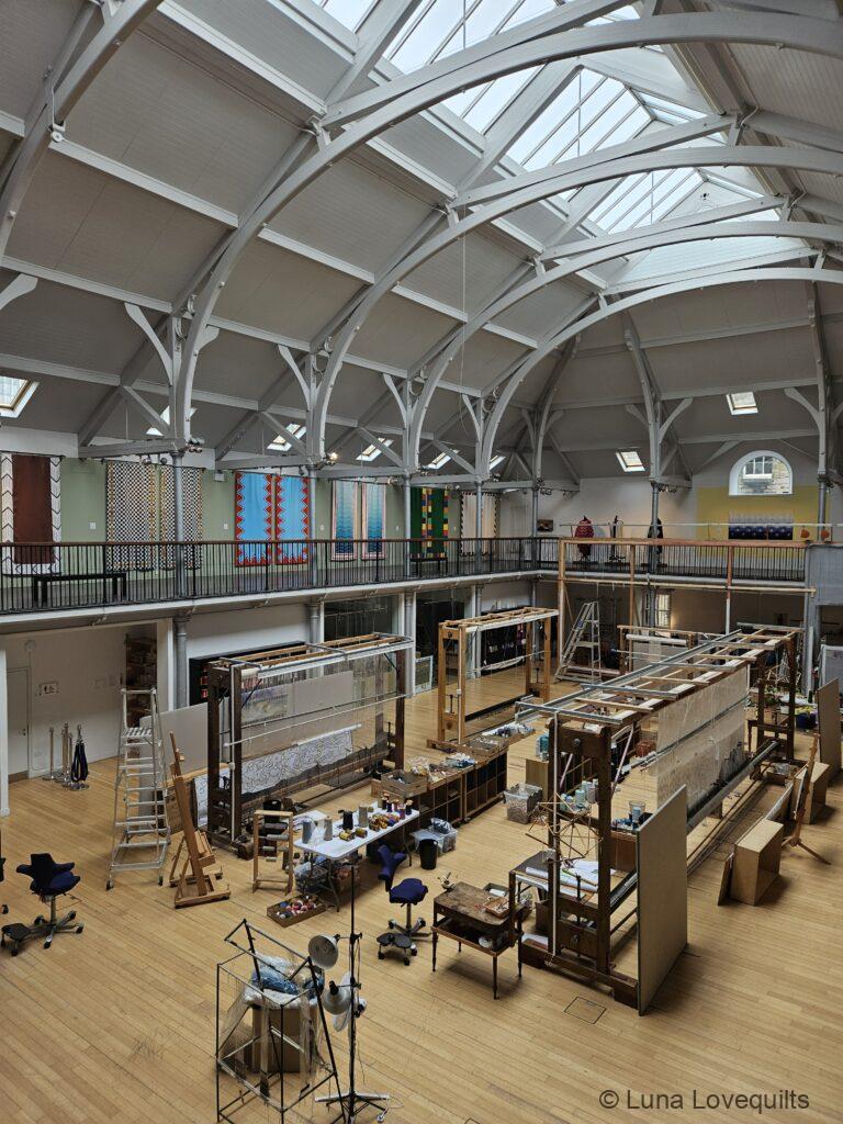 Dovecot Studios Edinburgh - Tapestry Studio Viewing Balcony