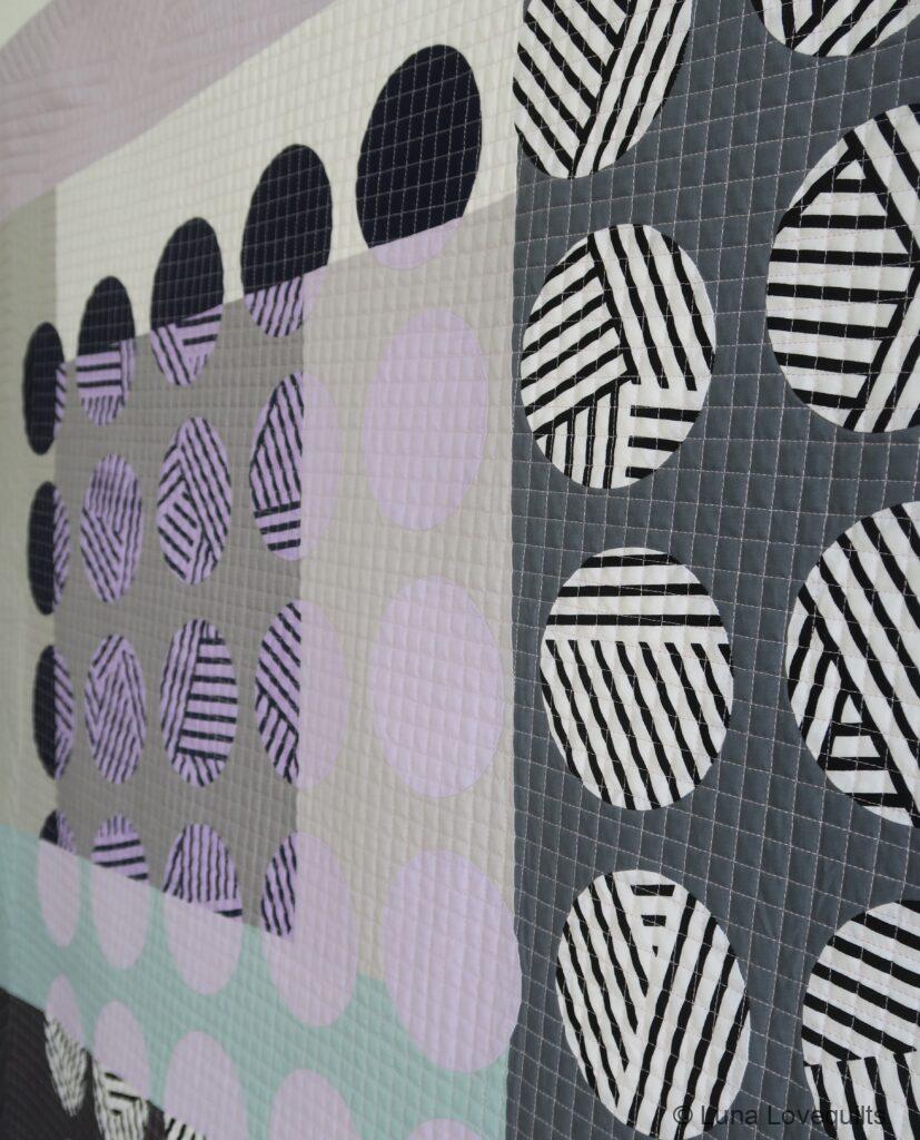 Lunalovequilts - Offset Quilt - Detail