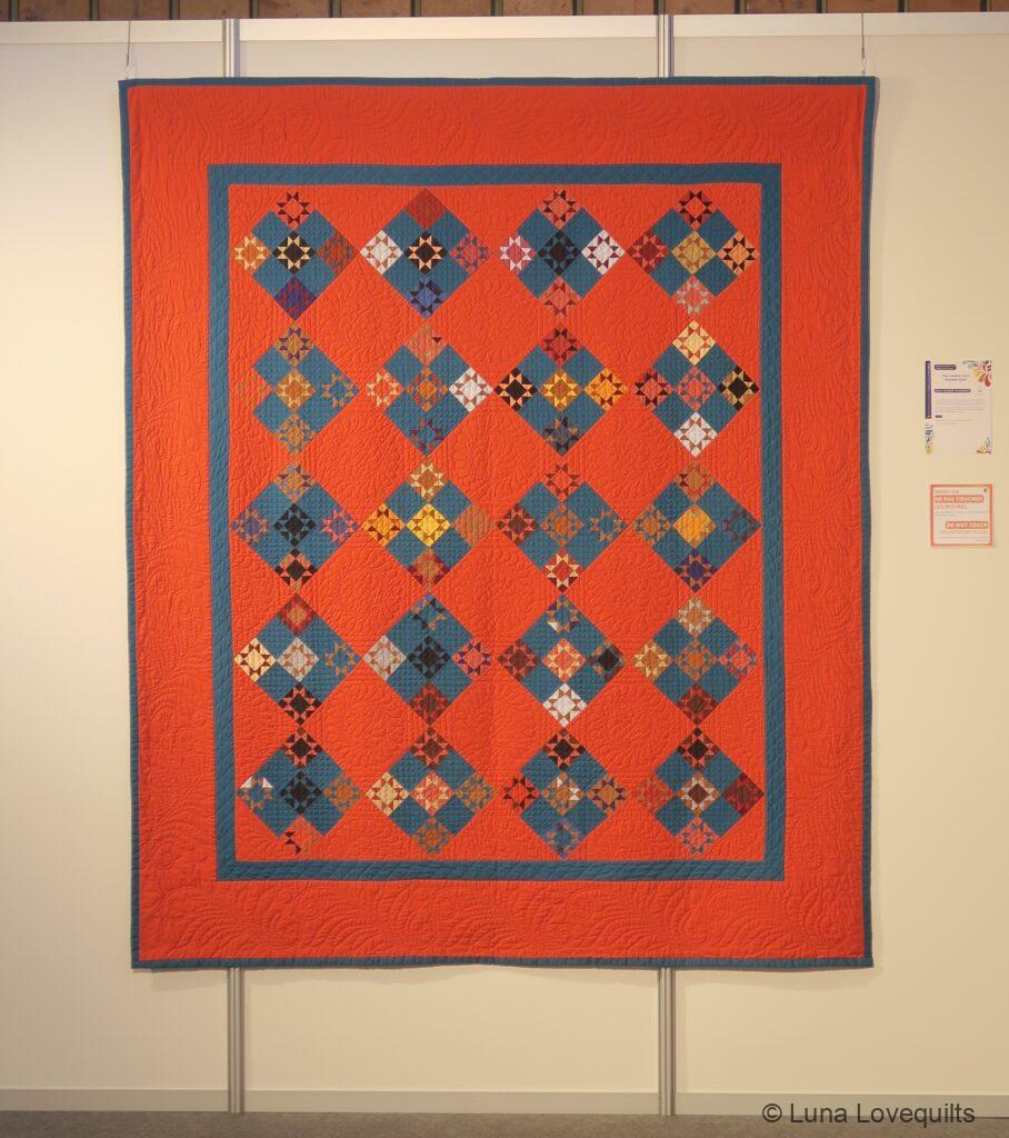 A quilt by Helma Huisman-Hildebrand at EPM 2024