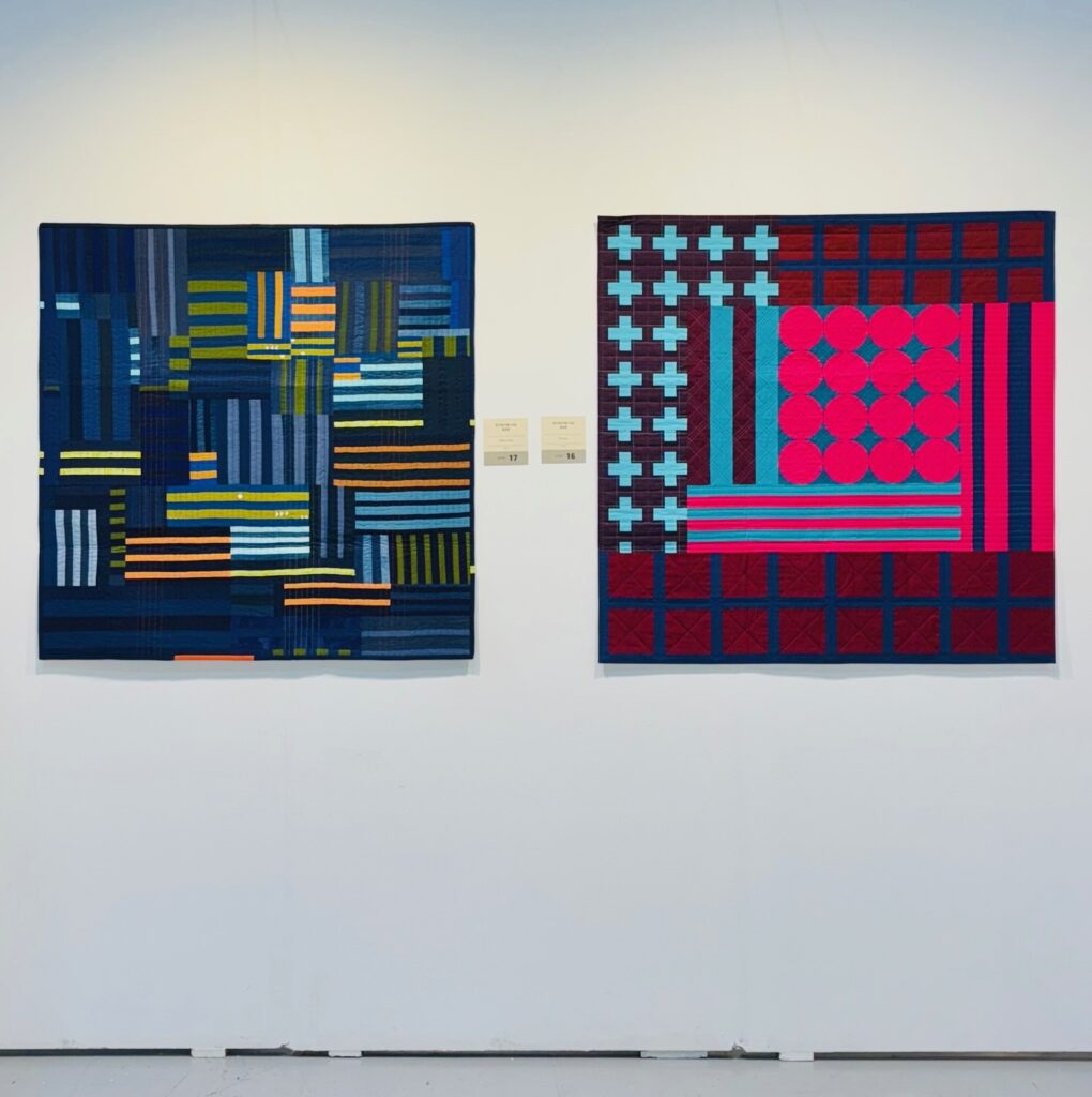 Korea Quilt Festival - Quilts by Sophie Thomas & Sophie Zaugg - Photo credit Paul Hibbert