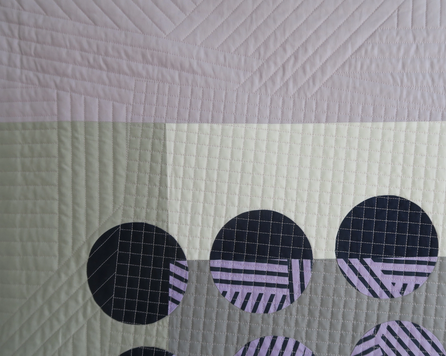 Sophie Zaugg - Quilt - Quilting Detail