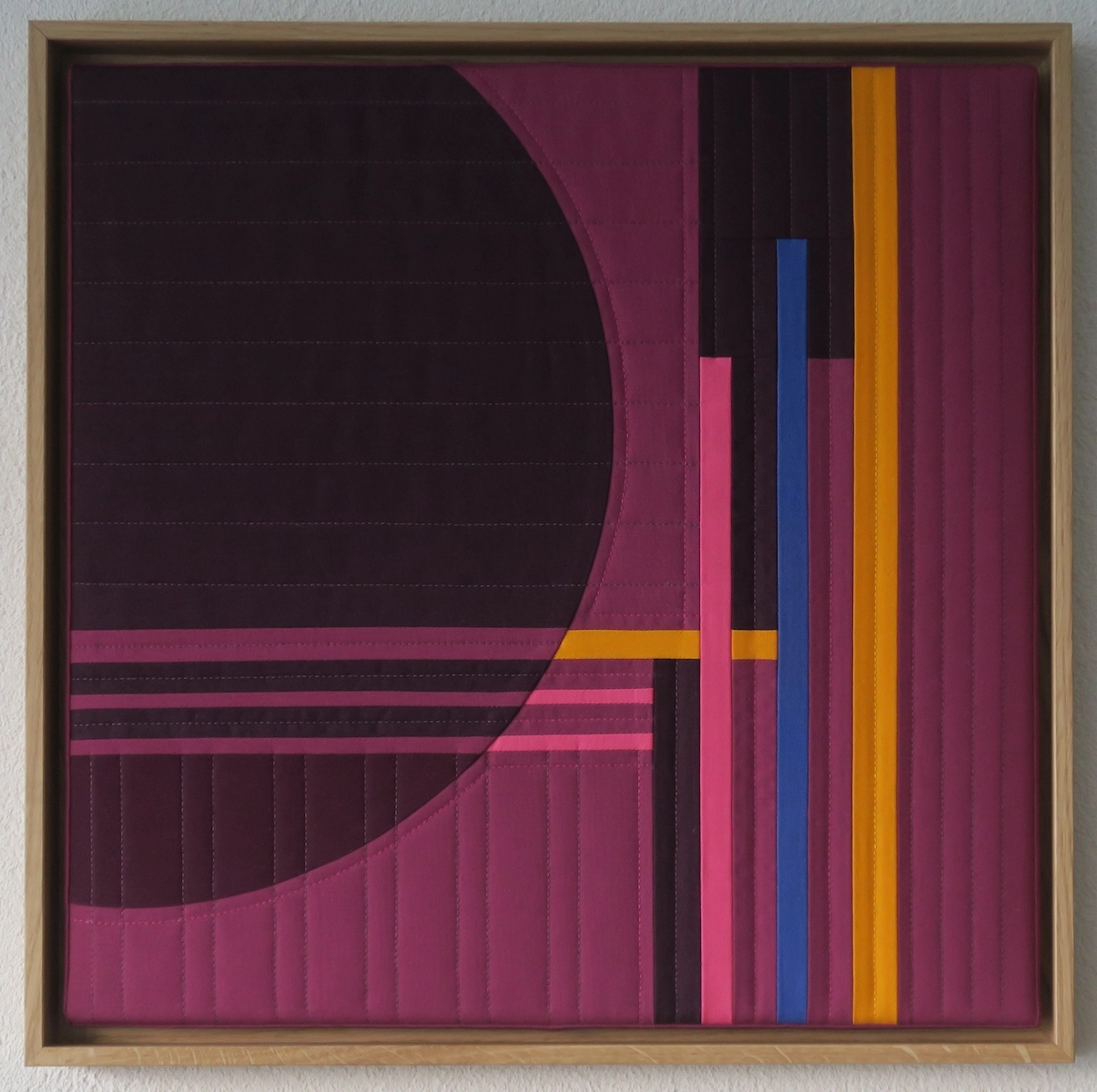 Sophie Zaugg - Framed Quilt - Fragment V