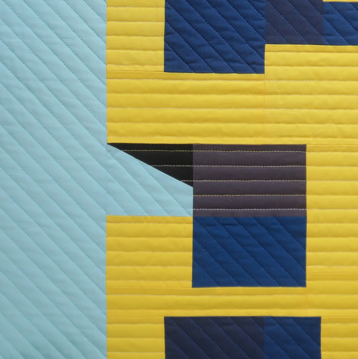 Sophie Zaugg - Quilt - Elements - Piecing Detail