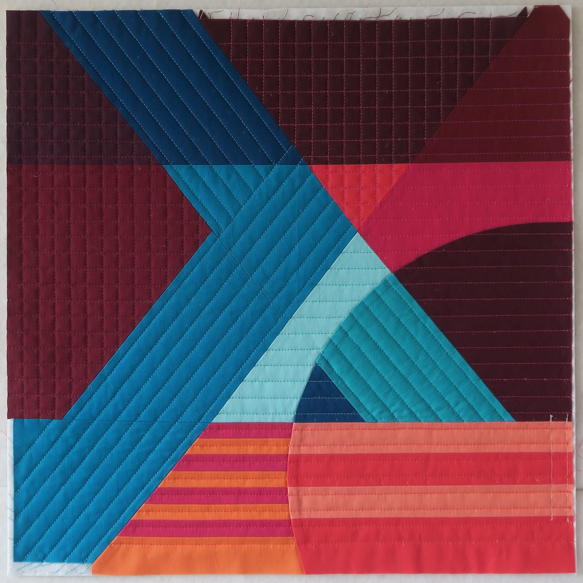 Luna Lovequilts – Intersection V – Quilted Luna Lovequilts - Intersection V - Quilted