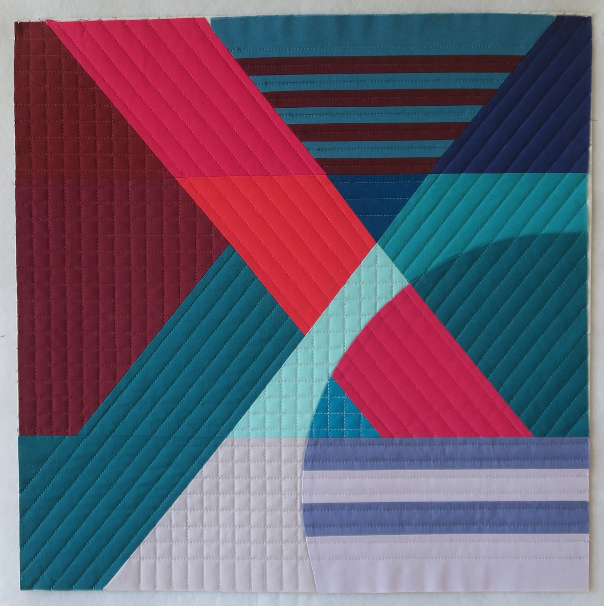 Luna Lovequilts - Intersection VI - Quilted