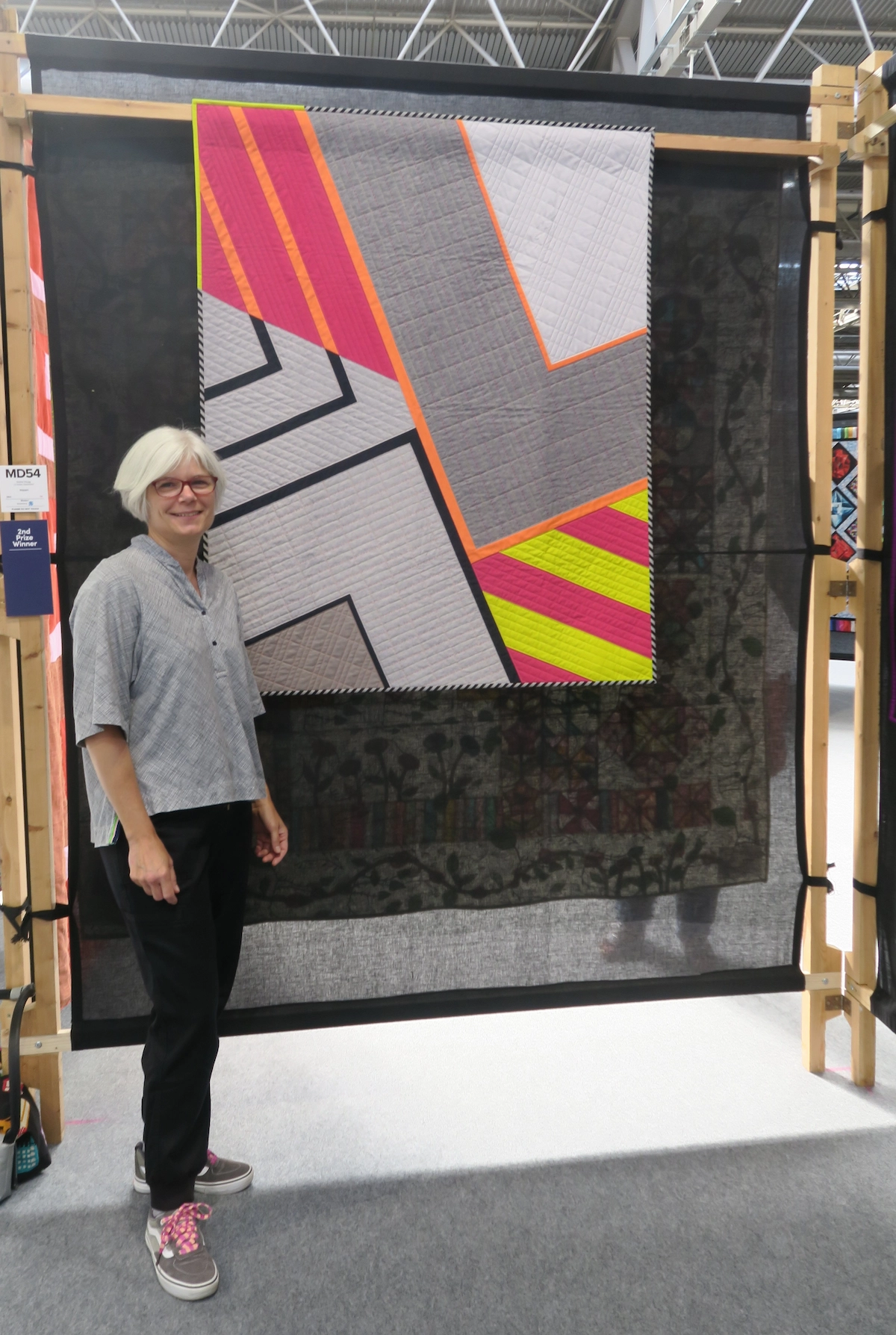 Sophie Zaugg – Impact – Festival of Quilts Birmingham UK 2022 Sophie Zaugg - Impact - Festival of Quilts Birmingham UK 2022