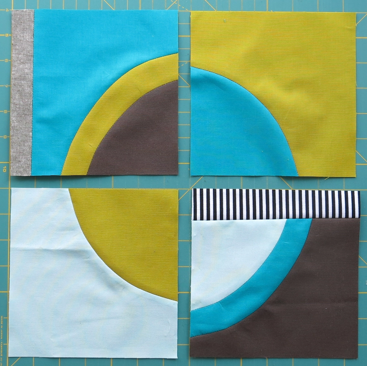 Sophie Zaugg - Quilt - Retro - Piecing the Block