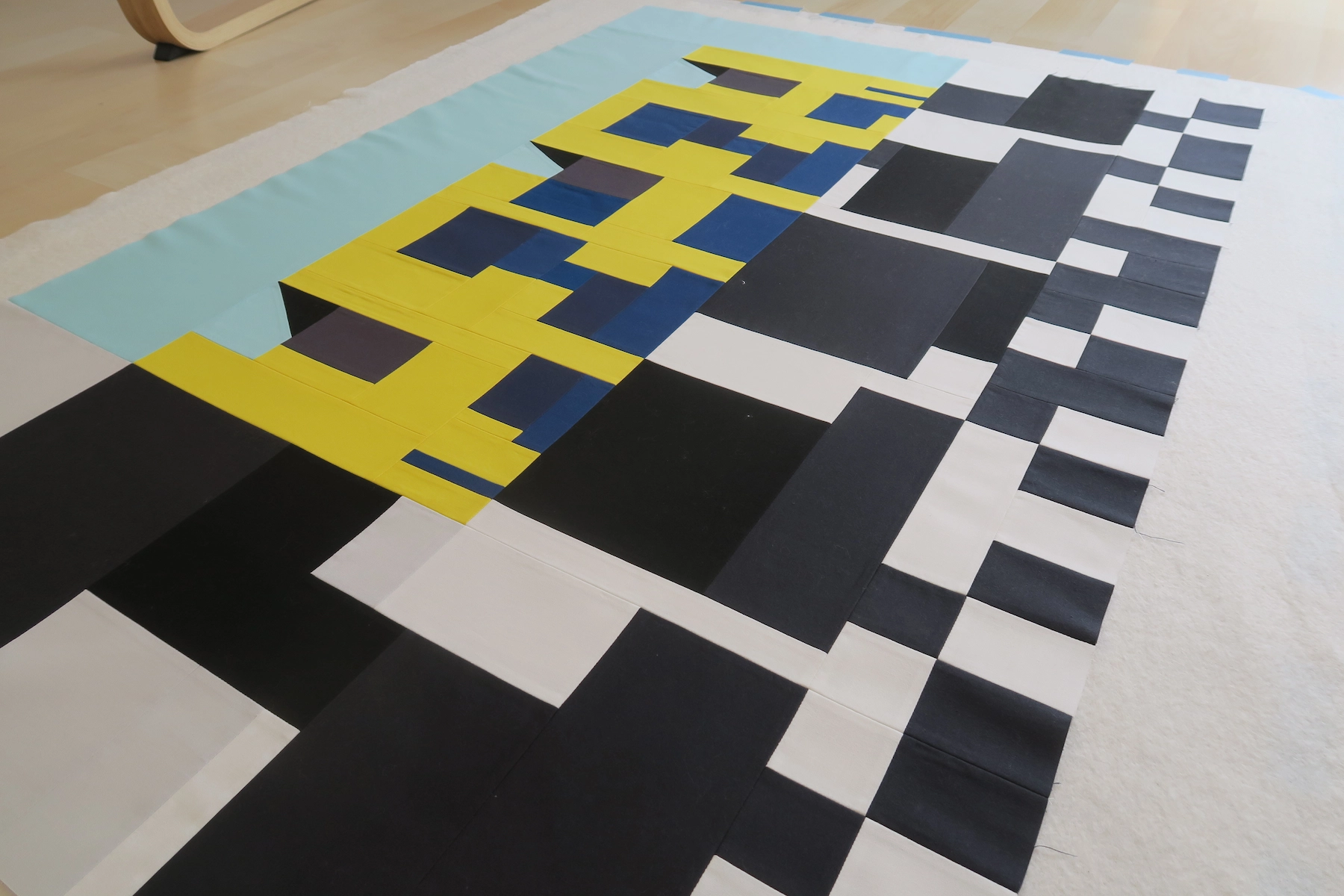 Sophie Zaugg – Quilt – Elements – Finished Top Sophie Zaugg - Quilt - Elements - Finished Top