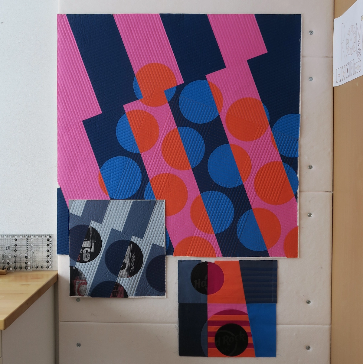 Luna Lovequilts – On my Design Wall Luna Lovequilts - On my Design Wall