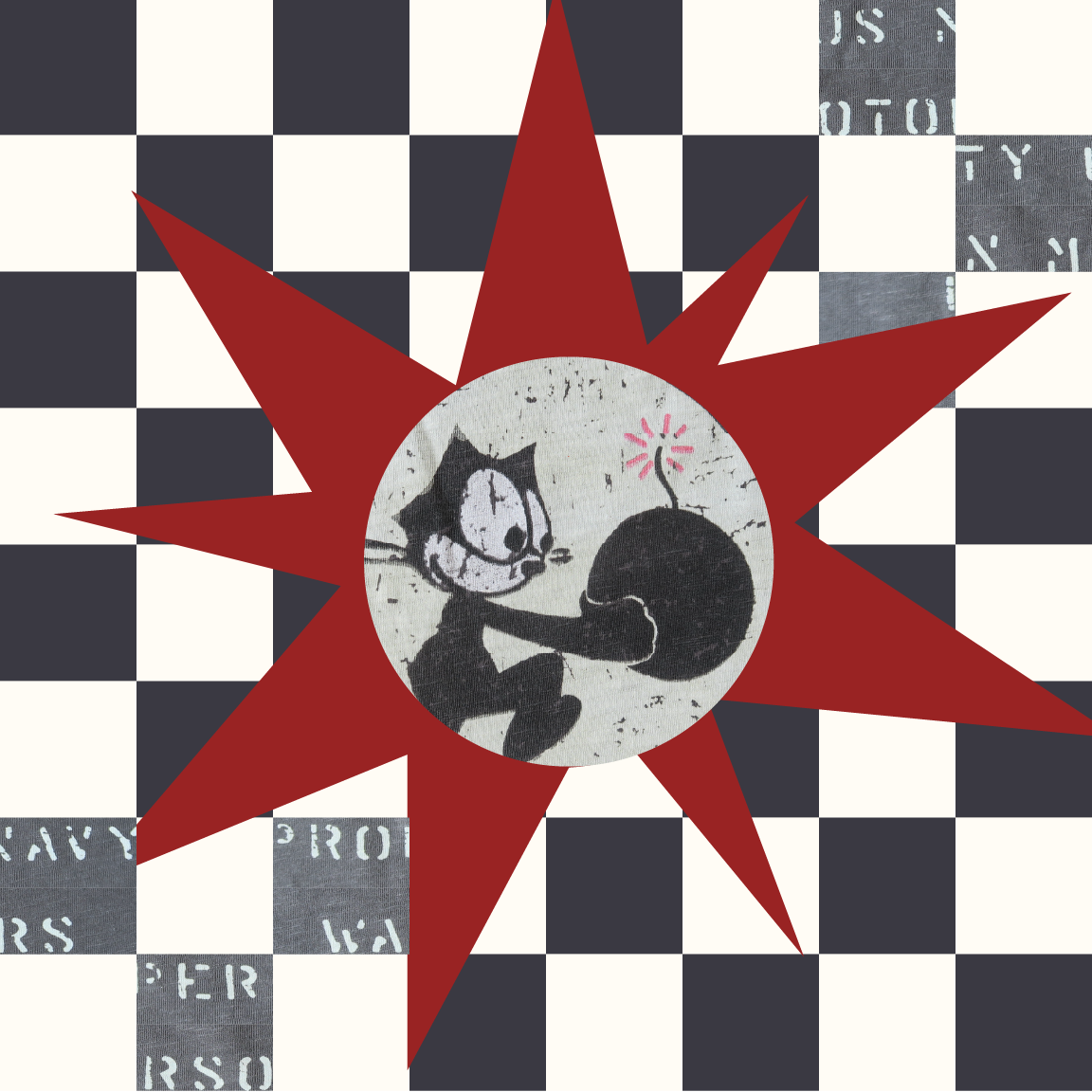 Luna Lovequilts - T-Shirt Quilt Project #4 - Mockup