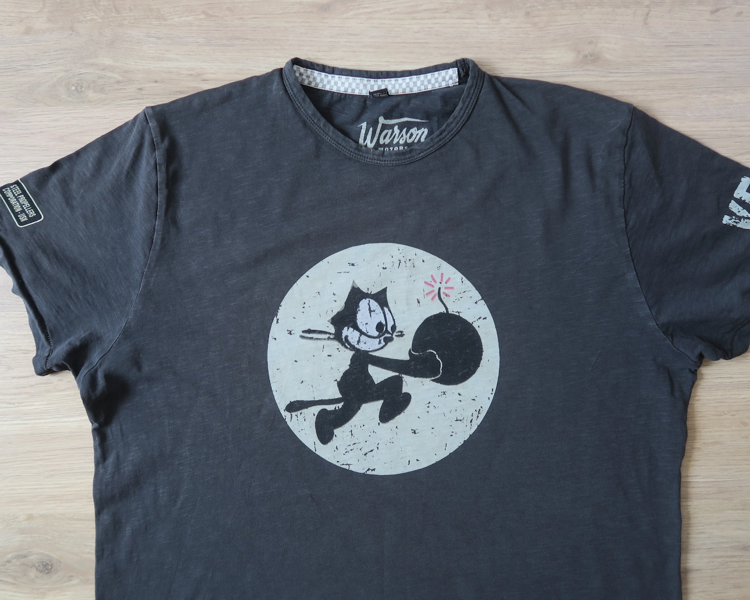 Luna Lovequilts - T-Shirt Quilt Project #4 - T-Shirt Front