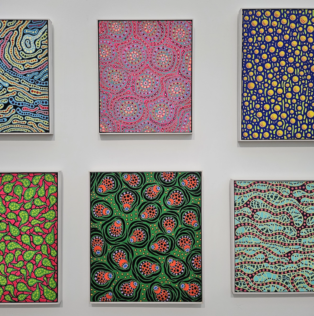 Fondation Beyeler - Yayoi Kusama - Several Artworks from the eighties
