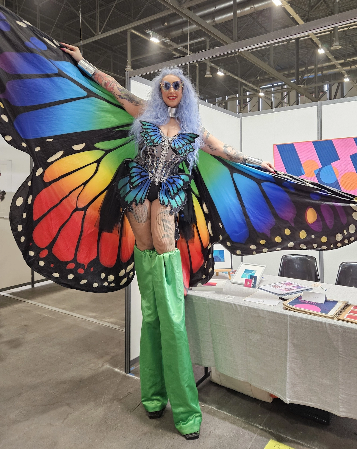 Geneva Artistink 2026 – Artistic Performances in front of my Booth Geneva Artistink 2026 - Artistic Performances in front of my Booth