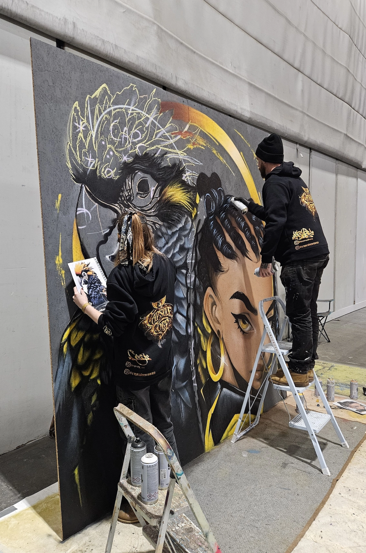 Geneva Artistink 2026 – Mural Painting – Evolution Geneva Artistink 2026 - Mural Painting - Evolution