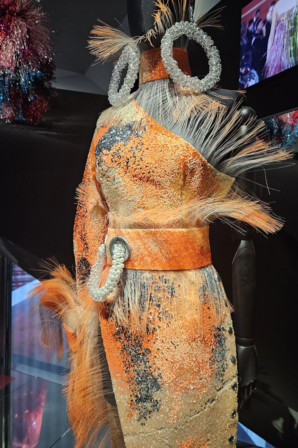 MUDAC Lausanne - Kevin Germanier - Dress - Upcycled glass beads