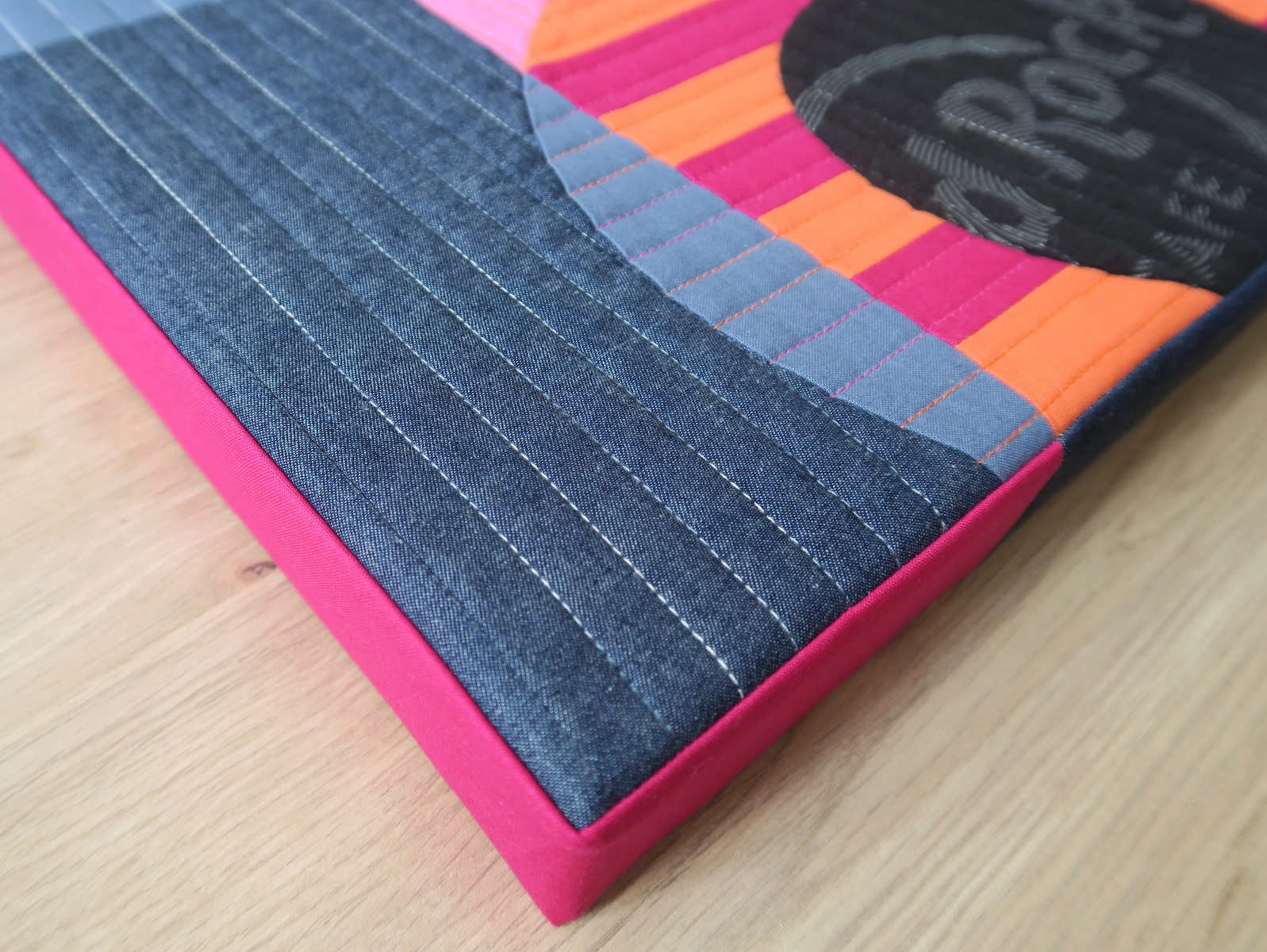 Sophie Zaugg - Framed Quilt - Greatest Tees II - Corner