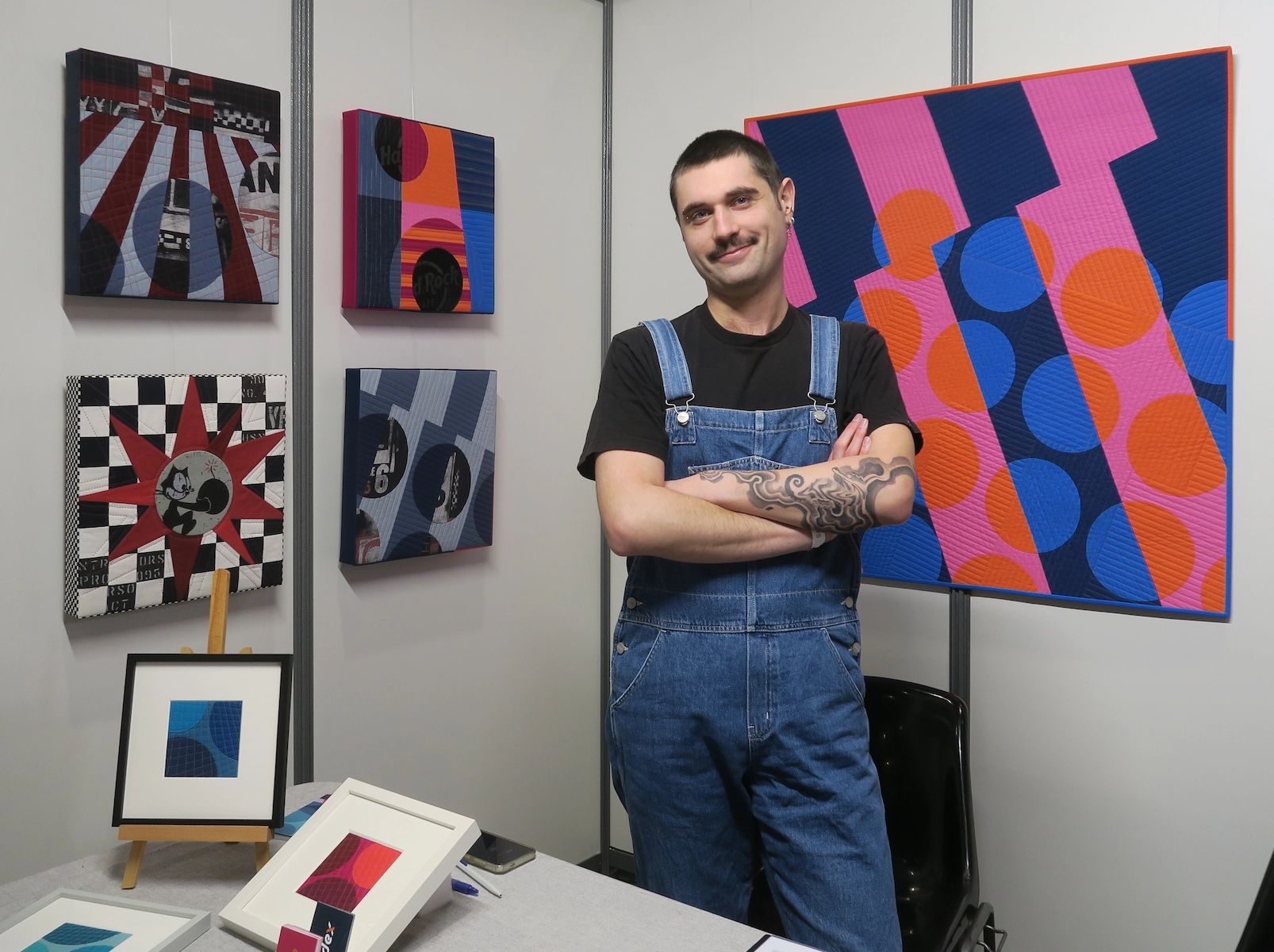 Sophie Zaugg - Quilts - Geneva Artistink 2026 - My Assistant